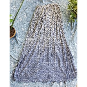 Cottagecore Floral Prairie Maxi Skirt 25 waist